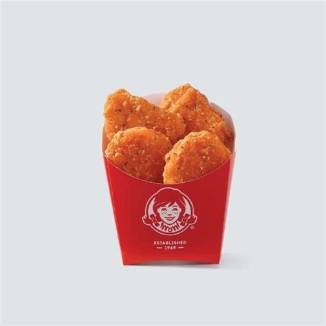 Wendy's 4 Piece Spicy Chicken Nuggets Nutrition Facts