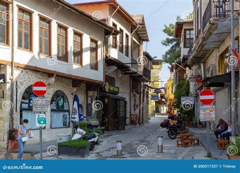 View of Streets and Houses in Old Antakya City Center. Turkey Editorial ...