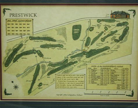 Lot Detail - The Old Course - St. Andrew’s & Prestwick Vintage Course ...