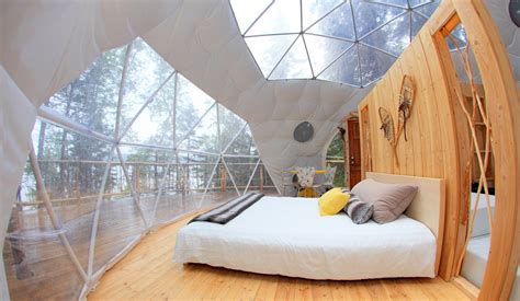 Dormir dans un splendide dôme et admirer le Fjord du Saguenay - Joli Joli Design