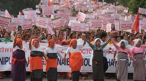 Thousands rally to protect ‘Manipur’s integrity’, Naga areas observe ...