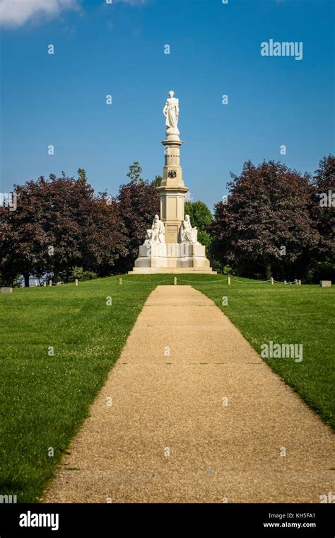 Soldiers National Monument, Gettysburg National Military Park, Pennsylvania, USA Stock Photo - Alamy