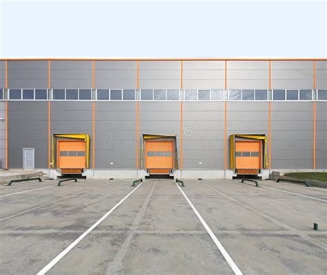 Warehouse Doors stock image. Image of transportation - 110063293