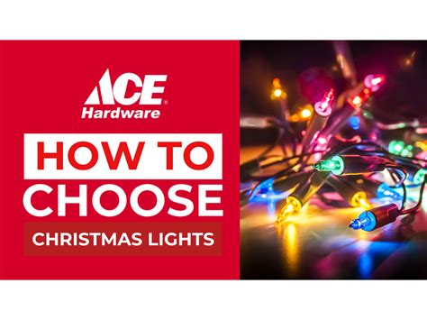 How to choose Christmas lights – AHPI