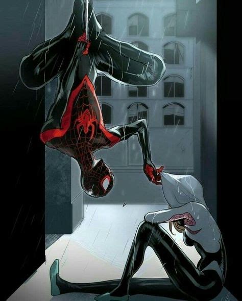 Solo Fotos De Miles Morales y Gwen Stacy en 2020 | Spiderman dibujos animados, Gwen spider ...