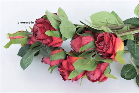 Garden Rose Bunch Premium - Wholesale Artificial Flowers, Artificial ...