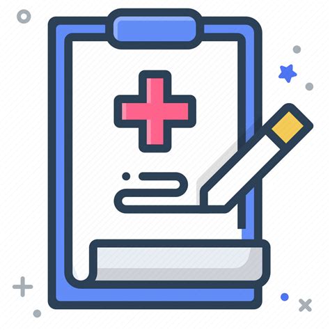 Medical, prescription, record, hospital, hospital record, medical record, note icon - Download ...