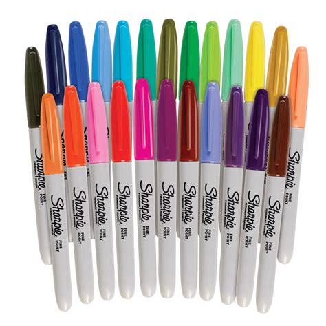 Sharpie Fine Point Permanent Markers 24/Pkg-Assorted Colors | Walmart ...