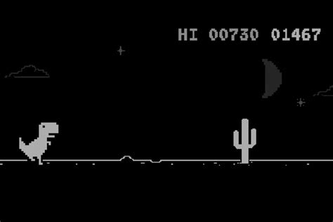T- Rex Gameplay: How To Hack The Hidden Chrome Offline Dinosaur Game?