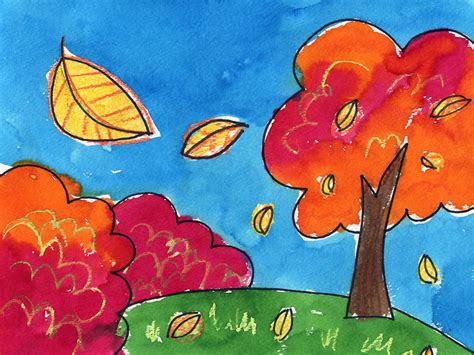 Watercolor Landscape | Art Projects for Kids