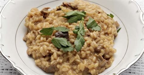 Risotto ai Funghi Porcini or Risotto With Porcini Mushrooms