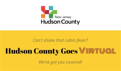 Hudson County Goes Virtual - April - Hudson County