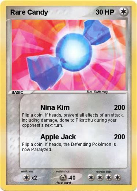 Pokémon Rare Candy 7 7 - Nina Kim - My Pokemon Card