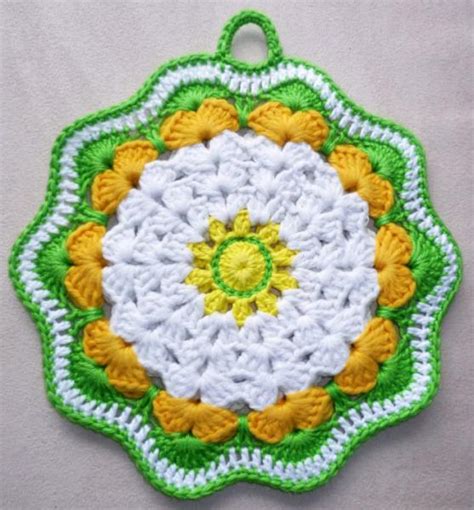 Free crochet oven mitt pattern » Weave Crochet