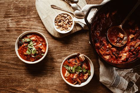 One-Pot Mushroom Tomato Tofu Stew