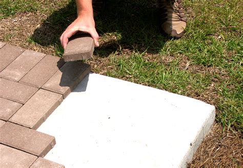 Laying Pavers Over A Concrete Patio - Patio Ideas