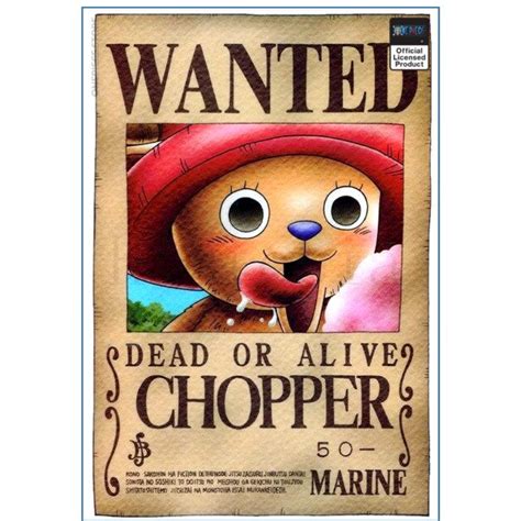 OFFICIAL Tony Tony Chopper Wanted Posters【 Update май 2023】