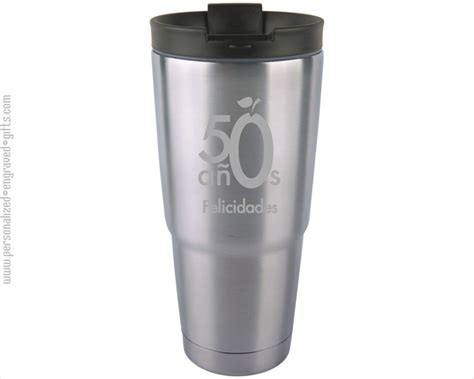 Engraved Stainless Steel Travel Coffee Mugs | Stainless steel coffee mugs, Stainless steel ...
