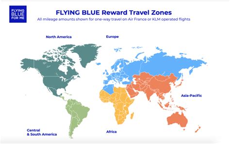 Air France-KLM Flying Blue Launches New Interactive Award Map