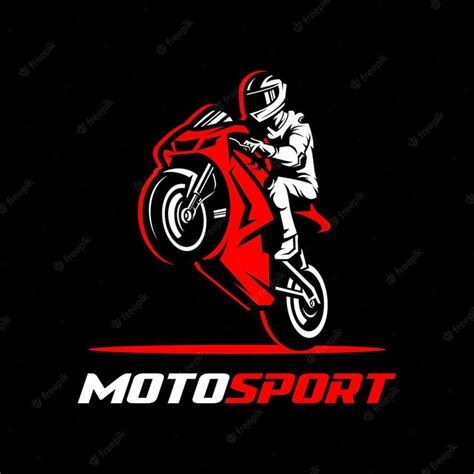 Premium Vector | Sport bike logo | Biker logo design, Motorcycles logo ...