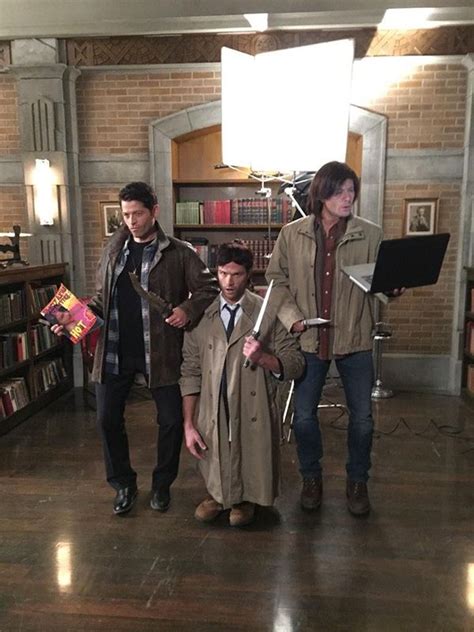 Supernatural Actors Dressed Like Each Other For Halloween And It’s Mind ...