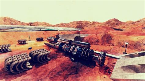 How SpaceX Mars Colony could look like in a few decades | Mars colony, Spacex, Spacex mars