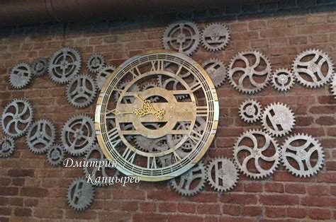 Large wall clock with rotating gears huge Steampunk metal | Etsy | Large wall clock, Round wall ...