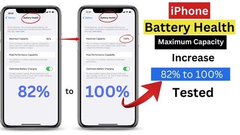 How to increase the maximum capacity of iPhone battery! Battery health increased from 82% to 100 ...