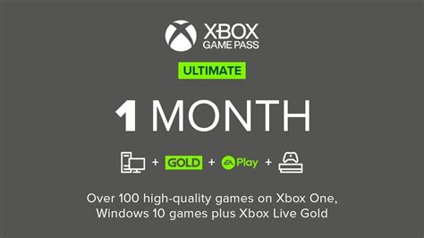 Buy Xbox Game Pass Ultimate 1 Month Non-Stackable Microsoft Store