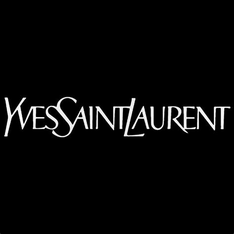 Yves Saint Laurent Logo Decal Sticker