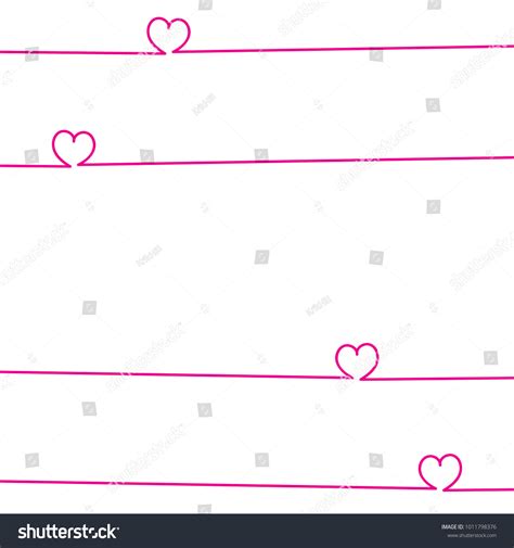 Continuous Line Heart Drawing Minimalist Design Stock Vector (Royalty ...