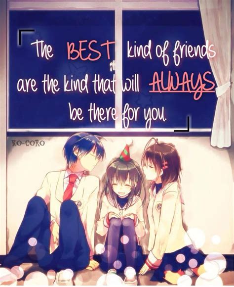 Best friend | Anime Quotes | Pinterest | Best friends and Friends