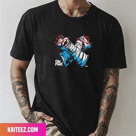 CM Punk - Anthem AEW Fan Gifts T-Shirt - Kaiteez