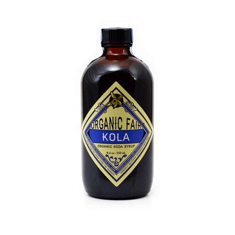 Kola - Organic Kola Syrup made with a classic cola flavor — organicfair.com