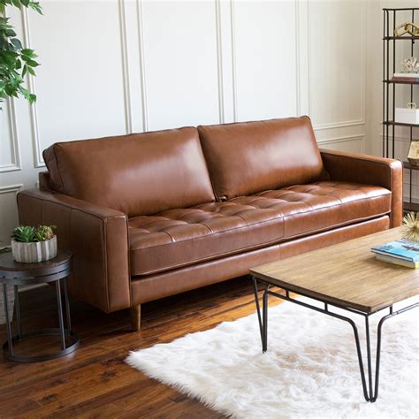 51 Leather Sofas To Add Effortless Refinement To Any Home