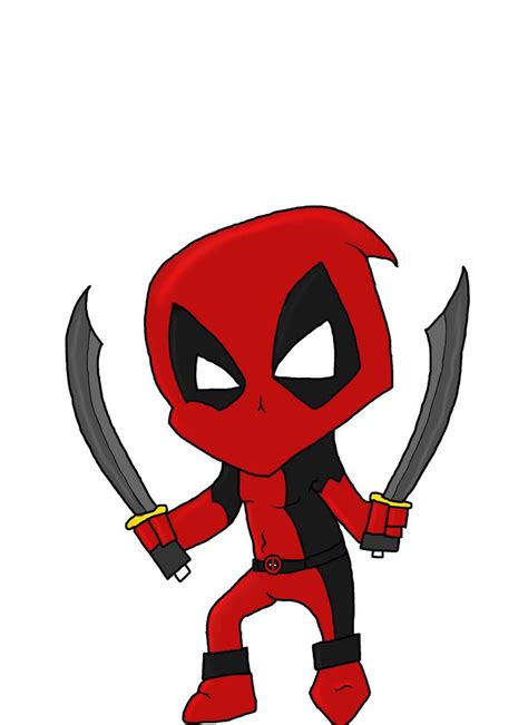 Deadpool Chibi Drawing at GetDrawings | Free download