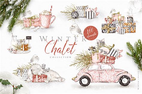 Winter Chalet Collection :: Behance