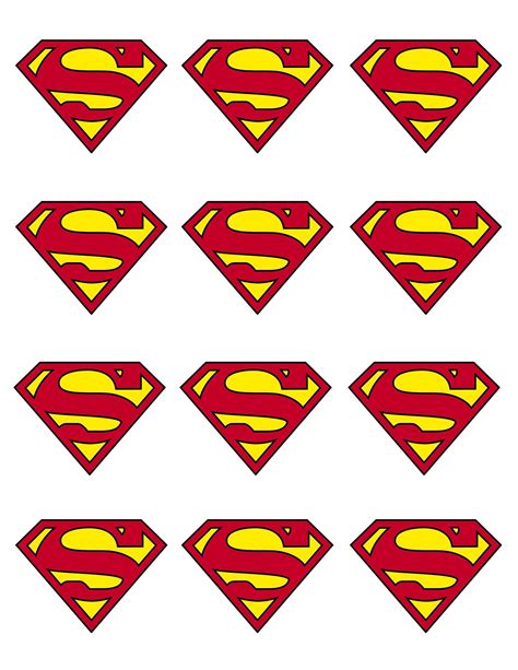 Superman Printable Logo