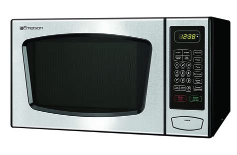 Emerson MW8991SB 0.9Cu.Ft. 900 Watt Touch-Control Microwave Oven, Stainless Steel