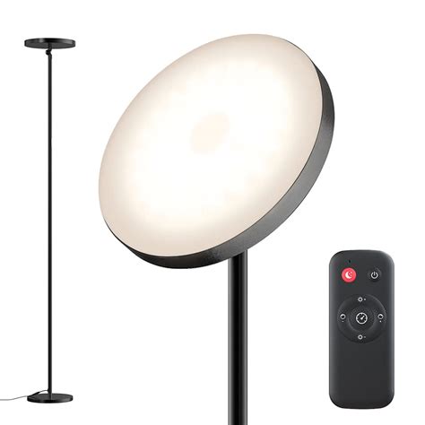 Buy Super Bright LED Floor Lamp with Remote & Touch Control for Living ...