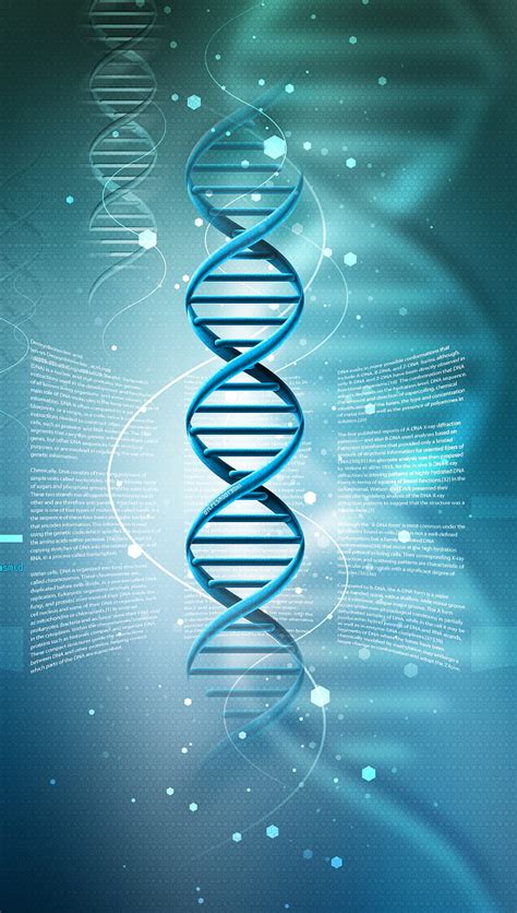 Dna 3D Wallpaper