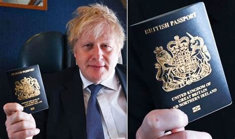 Passport: First pictures of brand new blue British passport revealed ...