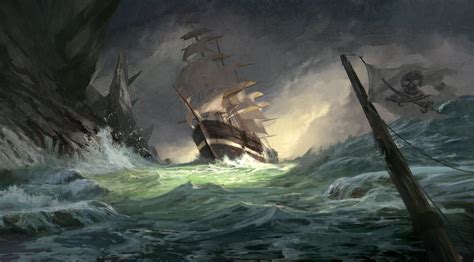 Ship in a Storm by stayinwonderland on DeviantArt