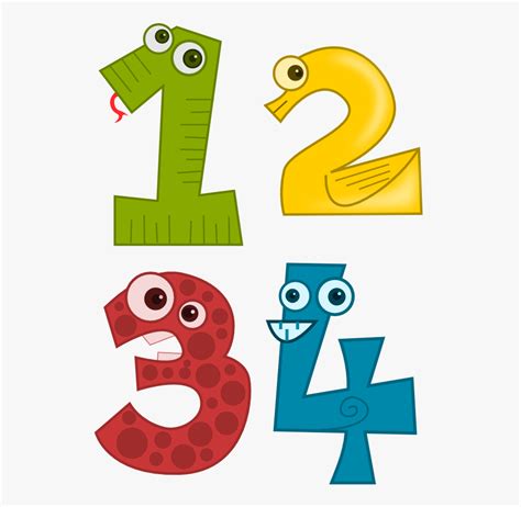 Kindergarten Clip Art Numbers