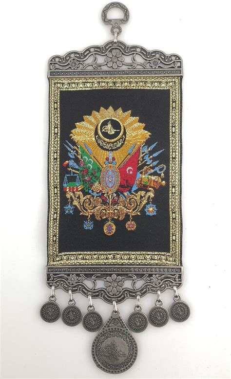 Handmade Symbol of Ottoman Empire Alloy Wall Hanging Tugra - Etsy