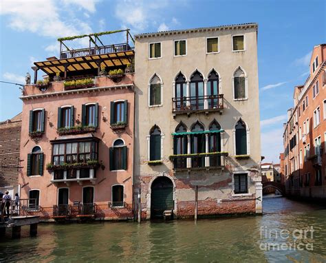 Historic houses and canals in Venice Italy Photograph by Louise Heusinkveld - Fine Art America