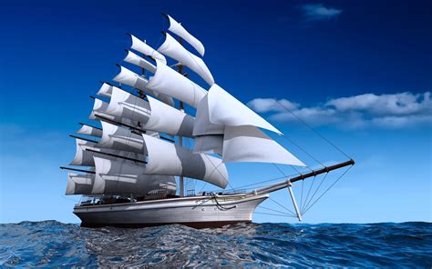 Sailing Ship Computer Wallpapers, Desktop Backgrounds | 3840x2400 | ID ...