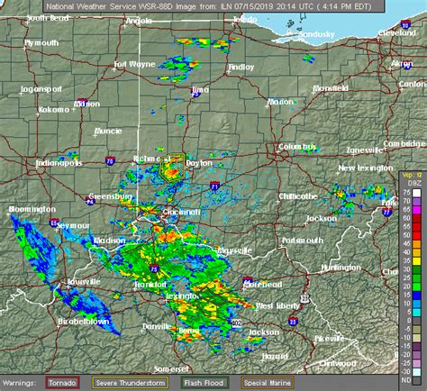 Interactive Hail Maps - Hail Map for Dayton, OH