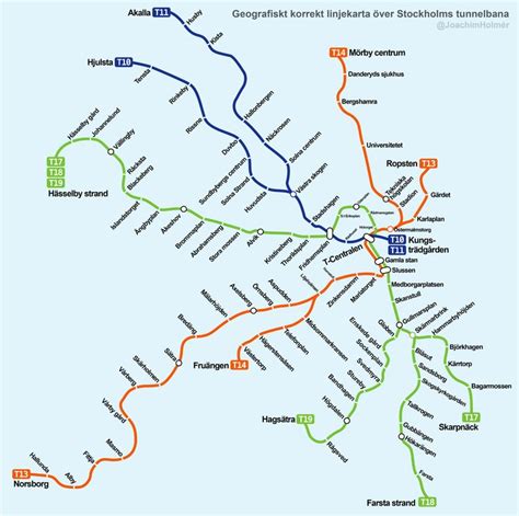 10 Curious and Interesting Facts About Stockholm Subway | Subway map ...