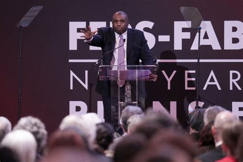 Moment David Lammy dashes off stage as speech interrupted by pro ...